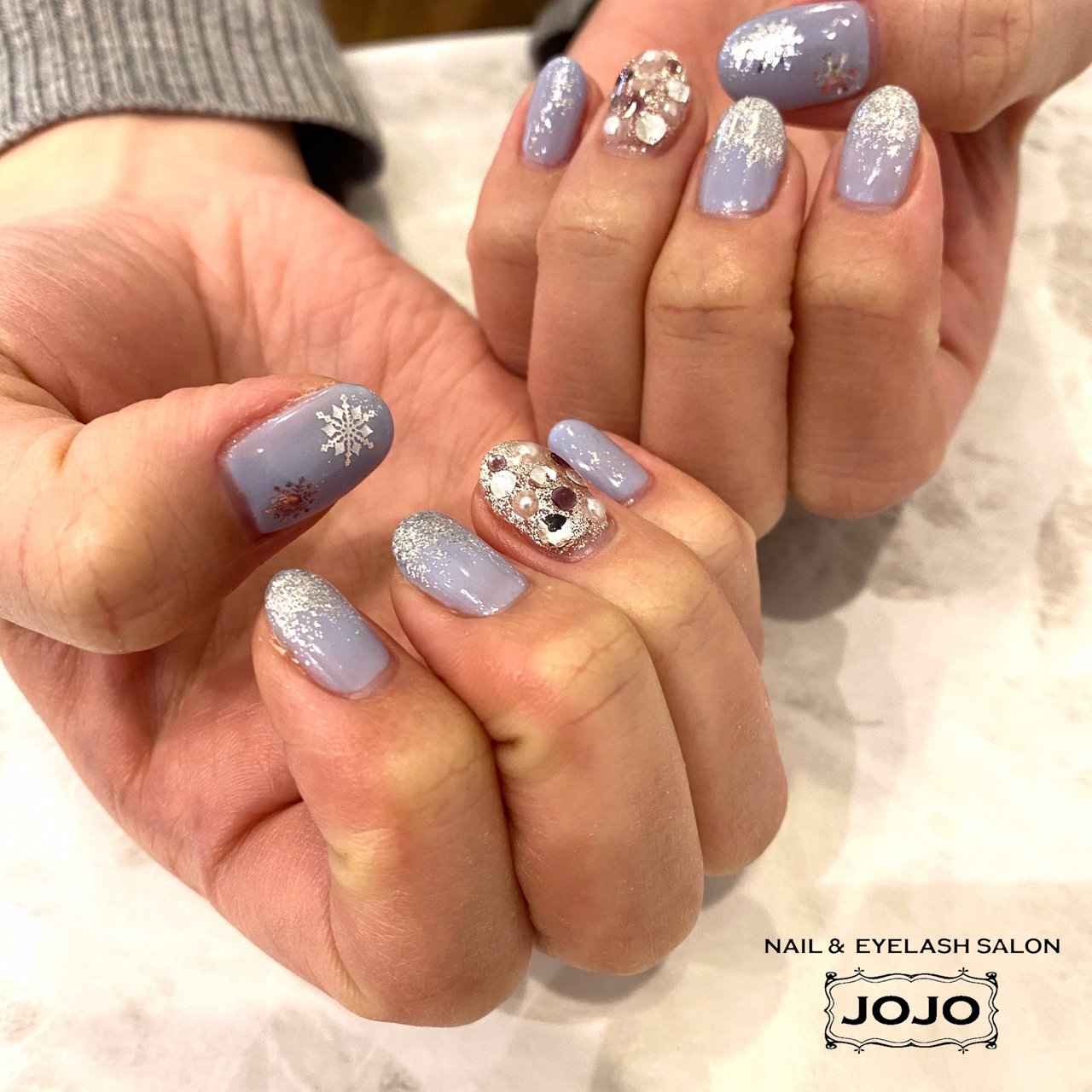 冬 パーティー デート 女子会 ハンド Jojonailのネイルデザイン No ネイルブック