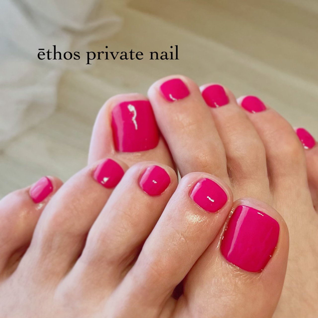 夏 リゾート オフィス 女子会 フット Ethos Nailのネイルデザイン No ネイルブック