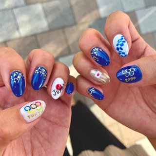 東京オリンピックのネイルデザイン ネイルブック