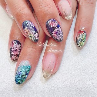 8月 ネイルブック