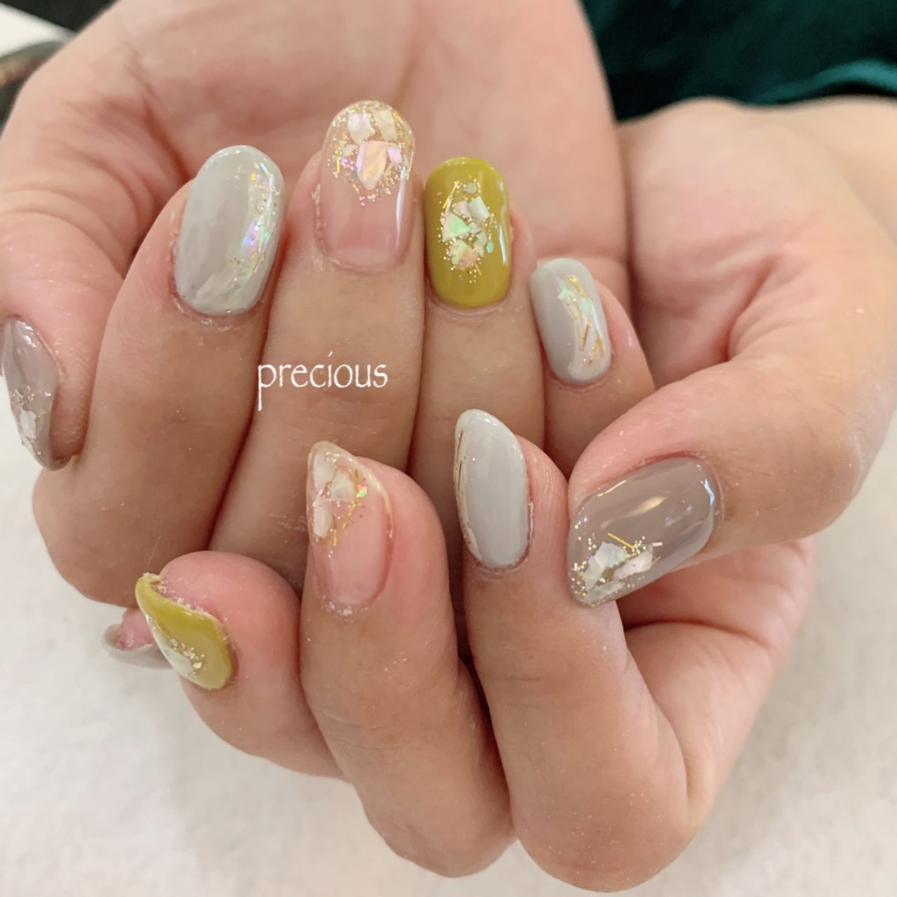 夏 海 リゾート 浴衣 ハンド ネイルズプレシャス 沖縄のネイルデザイン No ネイルブック