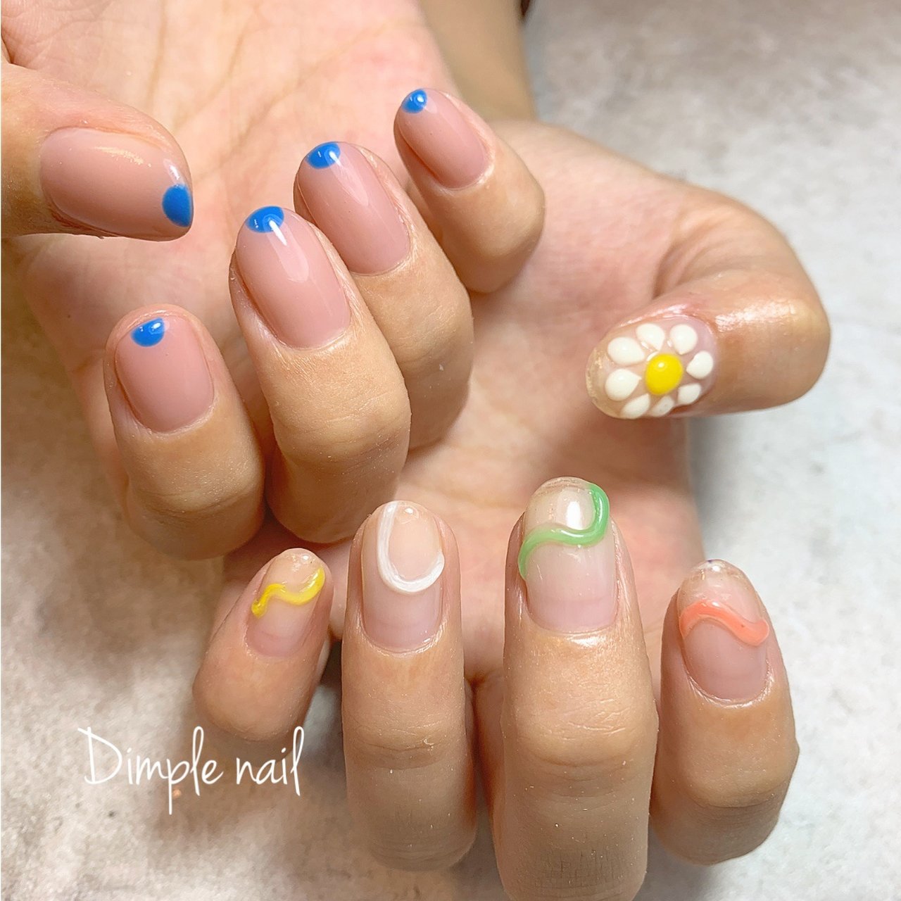 ハンド Dimple Nailのネイルデザイン No ネイルブック