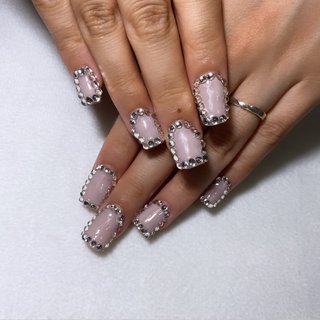 持ち込みパーツokのネイルデザイン ネイルブック