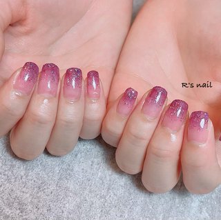 パープルラメグラデーション♡ 
#ラメ #ラメグラ #ラメグラデーション 
#パープル #スクエア #スクエアネイル 
#ショートスクエア #夏ネイル #シンプル 
#蒲郡 #蒲郡ネイル #蒲郡ネイルサロン 
#西尾市ネイルサロン #幸田町ネイル 
#岡崎ネイル #豊川ネイル #豊橋ネイル #春 #夏 #秋 #冬 #ハンド #シンプル #グラデーション #ラメ #ワンカラー #ショート #パープル #ジェルネイル #お客様 #らん #ネイルブック