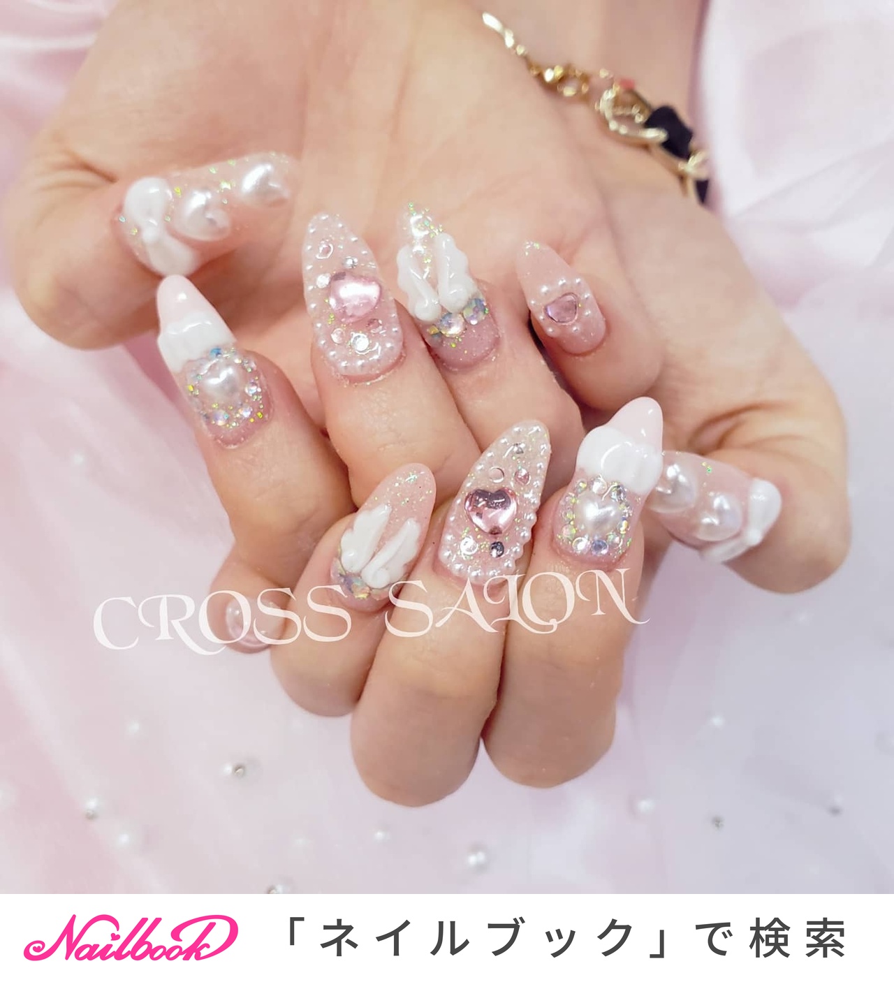人気順｜#量産型ネイルサロンのネイルデザイン｜ネイルブック