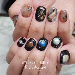 惑星のネイルデザイン ネイルブック
