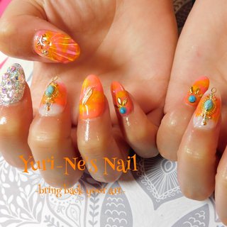 2024年】新着順｜マーメイドネイル(マーメイド/人魚の鱗)/#orangenails  