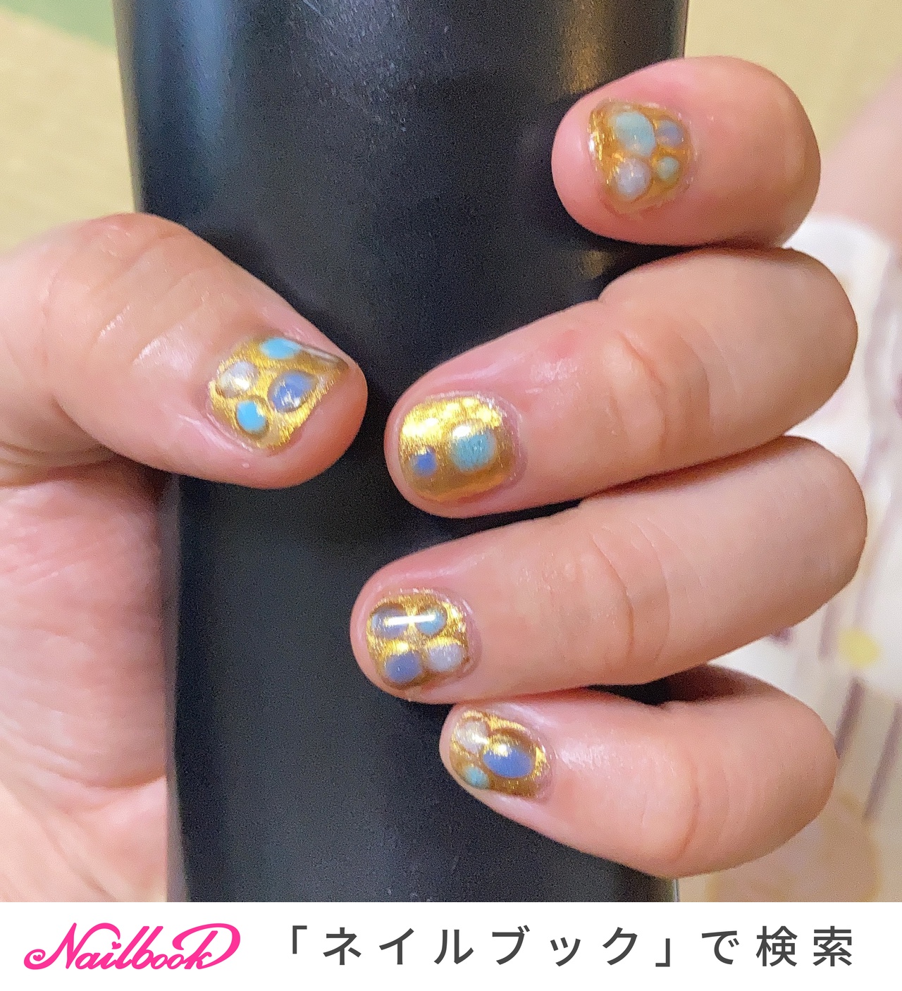 ドット セルフネイルのネイルデザイン ネイルブック