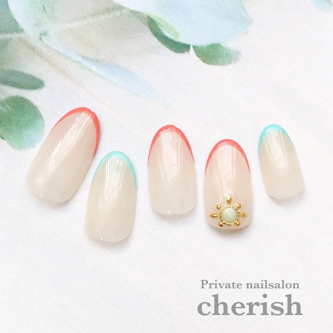 夏 旅行 海 リゾート ハンド Nailist Eriのネイルデザイン No ネイルブック