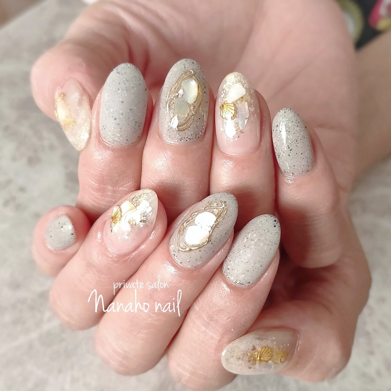 夏 海 リゾート ハンド シェル Nanaho Nail 大阪府八尾市 のネイルデザイン No ネイルブック