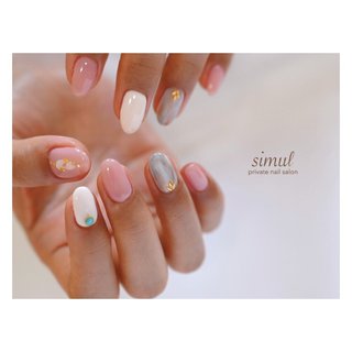 ＊夏ニュアンス＊ 親指にはシェルをプラスしてくださいました✨
・
7月定額デザイン
・
▪️leafgel_premium 89/128/416/510
・
#夏ネイル #7月定額デザイン #ニュアンスネイル #親指シェル #リーフジェルプレミアム #leafgelpremium #ターコイズストーン #調布市 #西調布ネイルサロン #木の温もり溢れるプライベートサロン #シンプルカジュアル得意なサロン #ネイルブック #nailbook #ネット予約できます　
・
・
⚪︎シンプルカジュアルなデザインが得意なサロンです
⚪︎詳しいサロン情報はネイルブックで✨
・
・
nailsalon simul

京王線西調布駅より徒歩5分
京王線調布駅より徒歩20分 #夏 #オールシーズン #ハンド #ニュアンス #ベージュ #ピンク #ジェルネイル #お客様 #simul-シムール- #ネイルブック