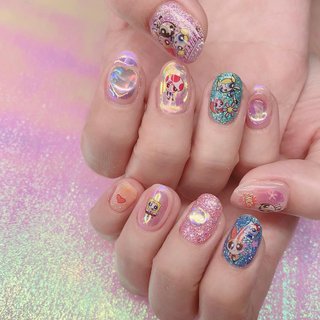 アニメネイルのネイルデザイン ネイルブック