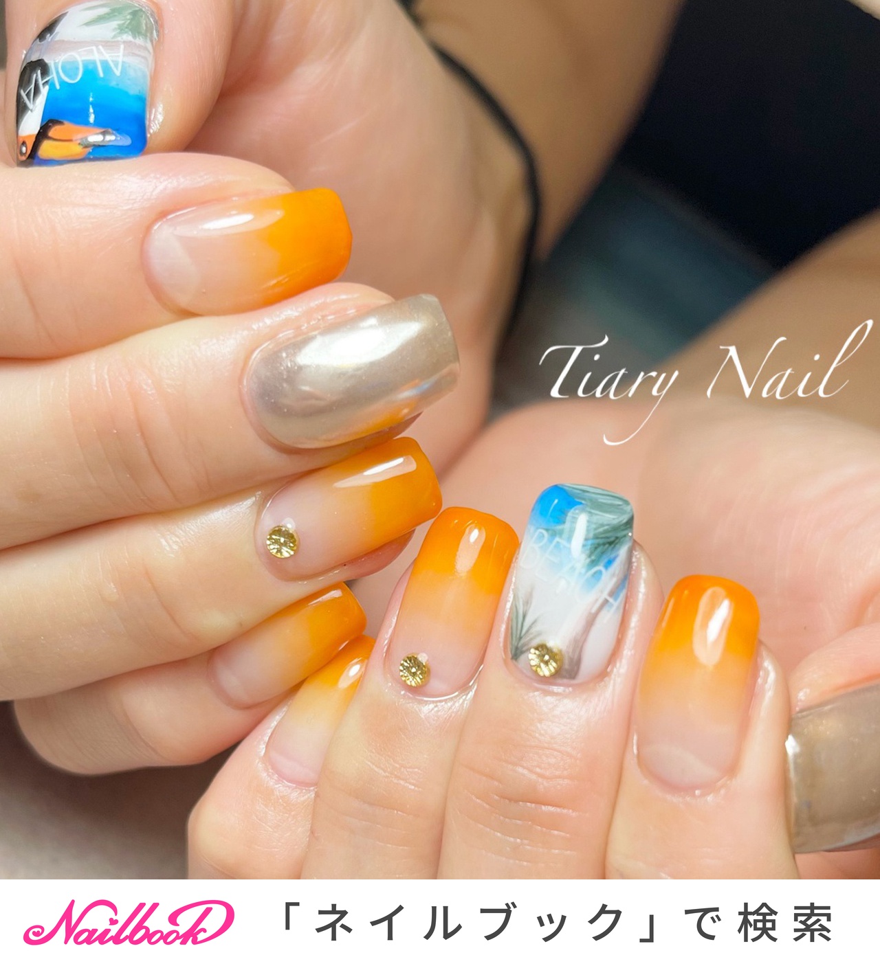 鳥のネイルデザイン ネイルブック