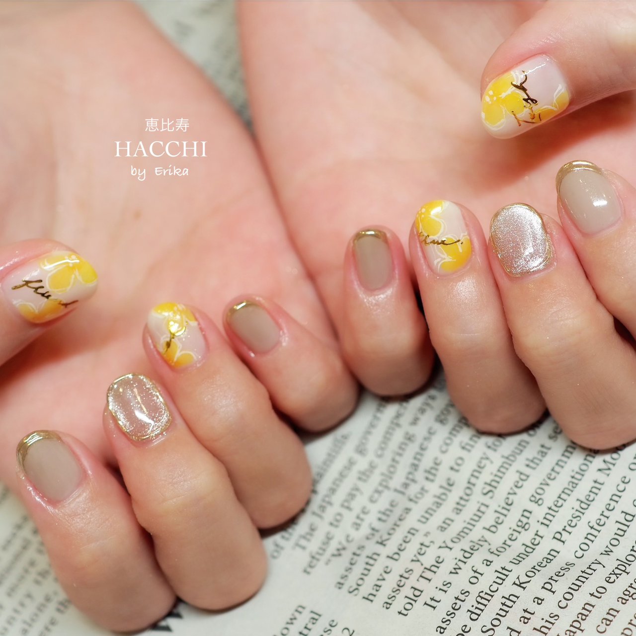 オールシーズン パーティー デート 女子会 ハンド 恵比寿 ネイルサロン ハッチ Hacchi のネイルデザイン No ネイル ブック