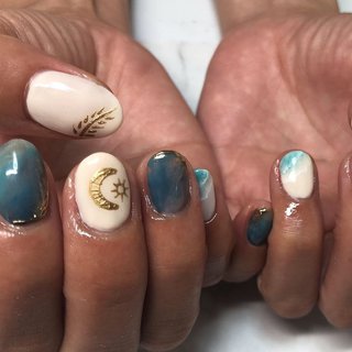 6月ネイルのネイルデザイン ネイルブック