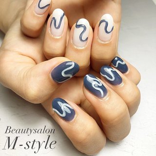 秋/冬/旅行/リゾート/ハンド - beauty salon M-styleのネイルデザイン