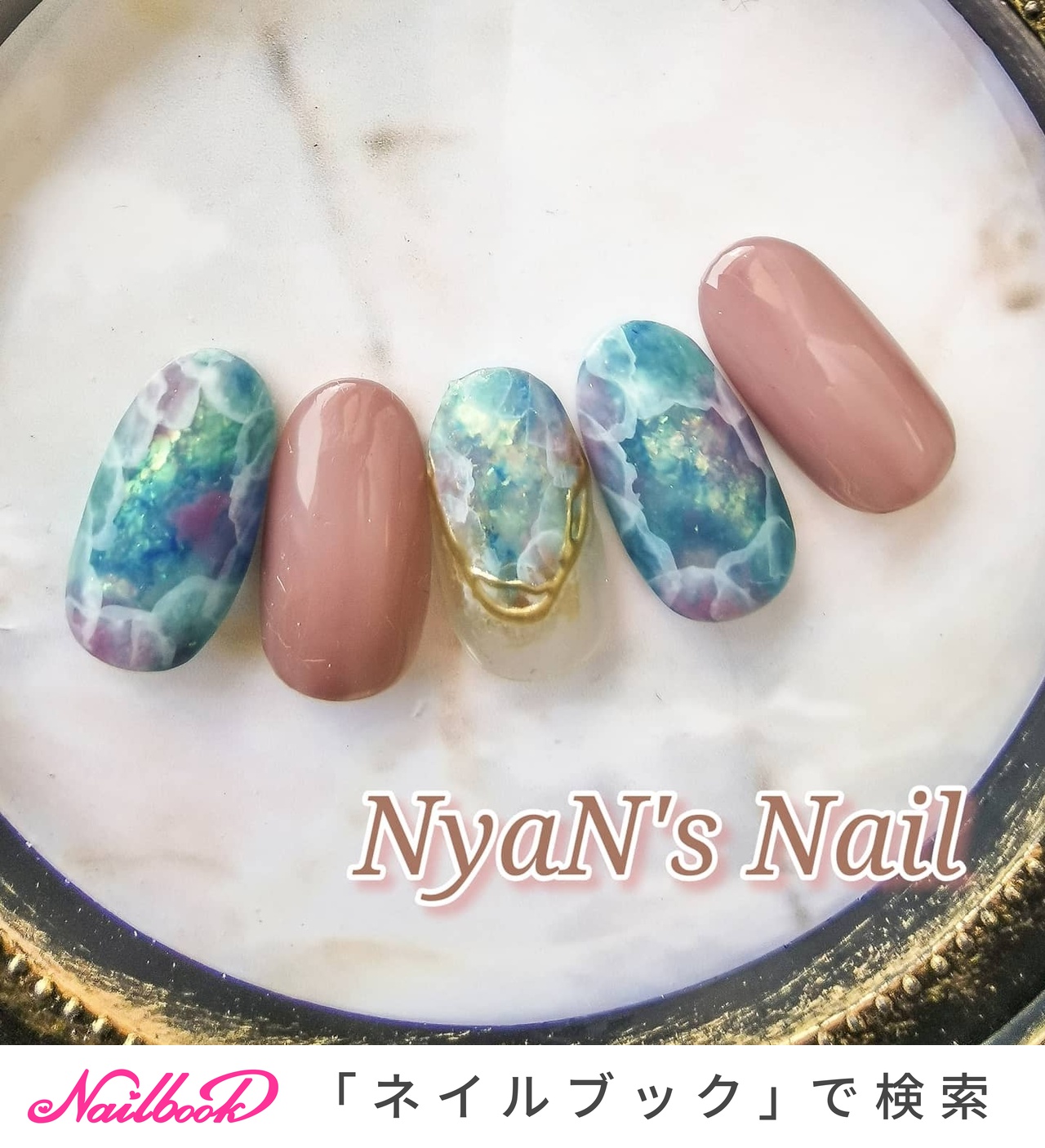 七夕 ネイルモデルのネイルデザイン ネイルブック