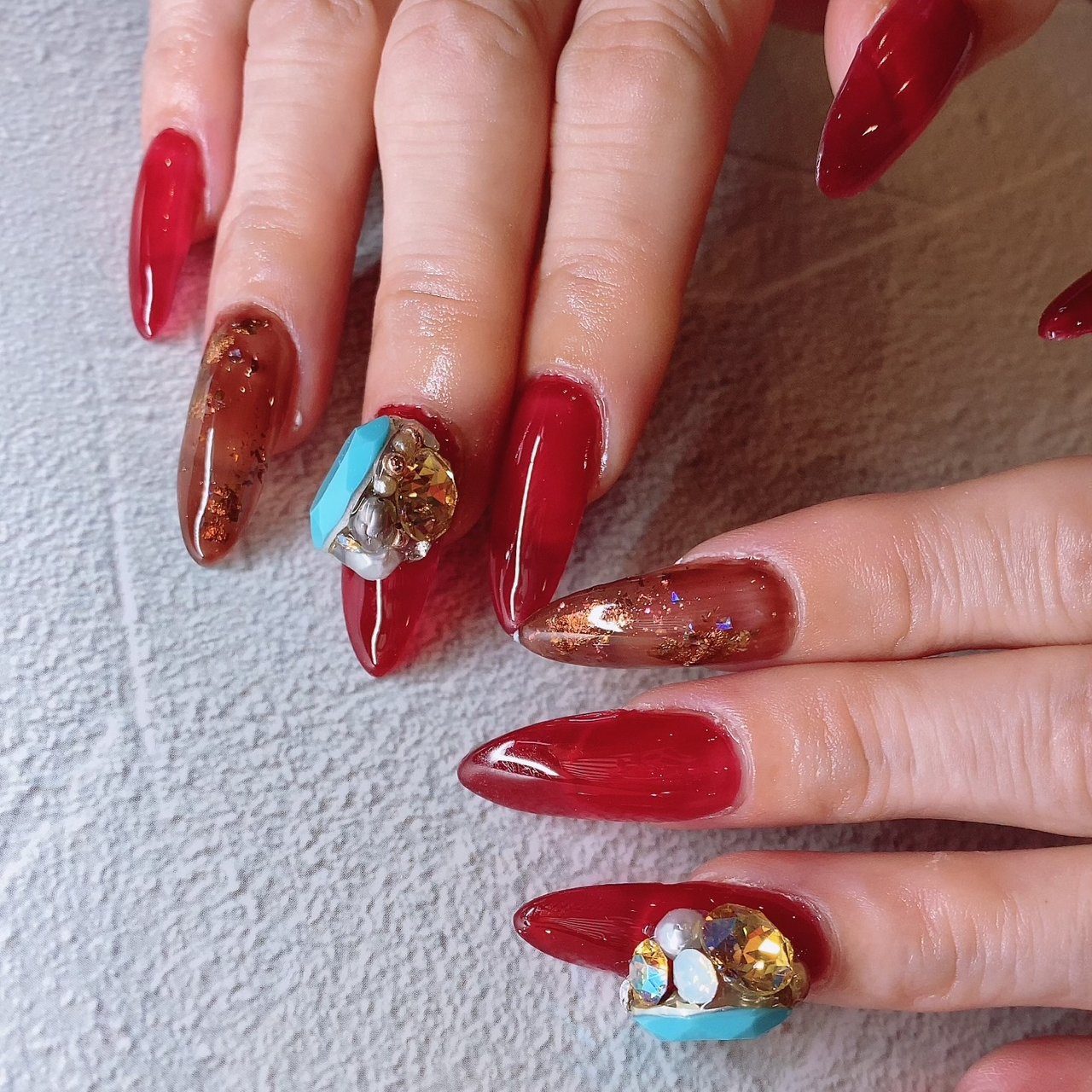 オールシーズン リゾート パーティー ハンド シンプル Nail Eyelash ちゅらのネイルデザイン No ネイルブック