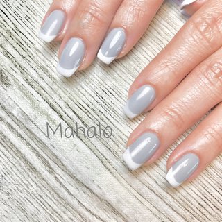 人気順 フレンチネイル フレンチ 東刈谷ネイルサロンのネイルデザイン ネイルブック