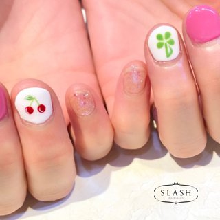 クローバーのネイルデザイン ネイルブック