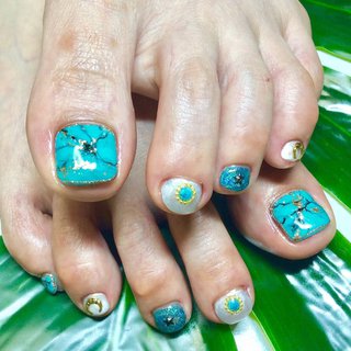 フット ボヘミアンのネイルデザイン ネイルブック