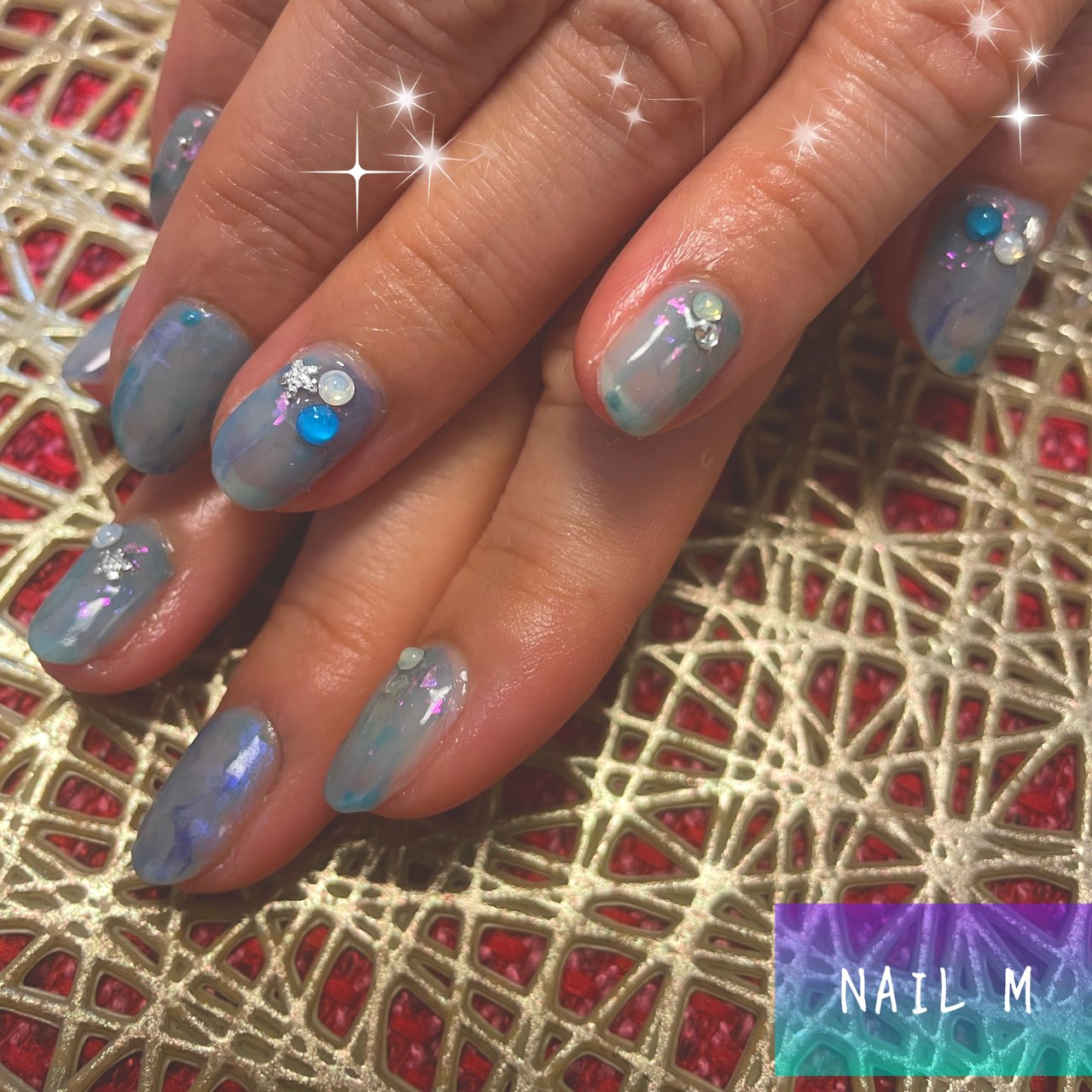 夏 梅雨 海 オフィス ハンド Nail Mのネイルデザイン No ネイルブック