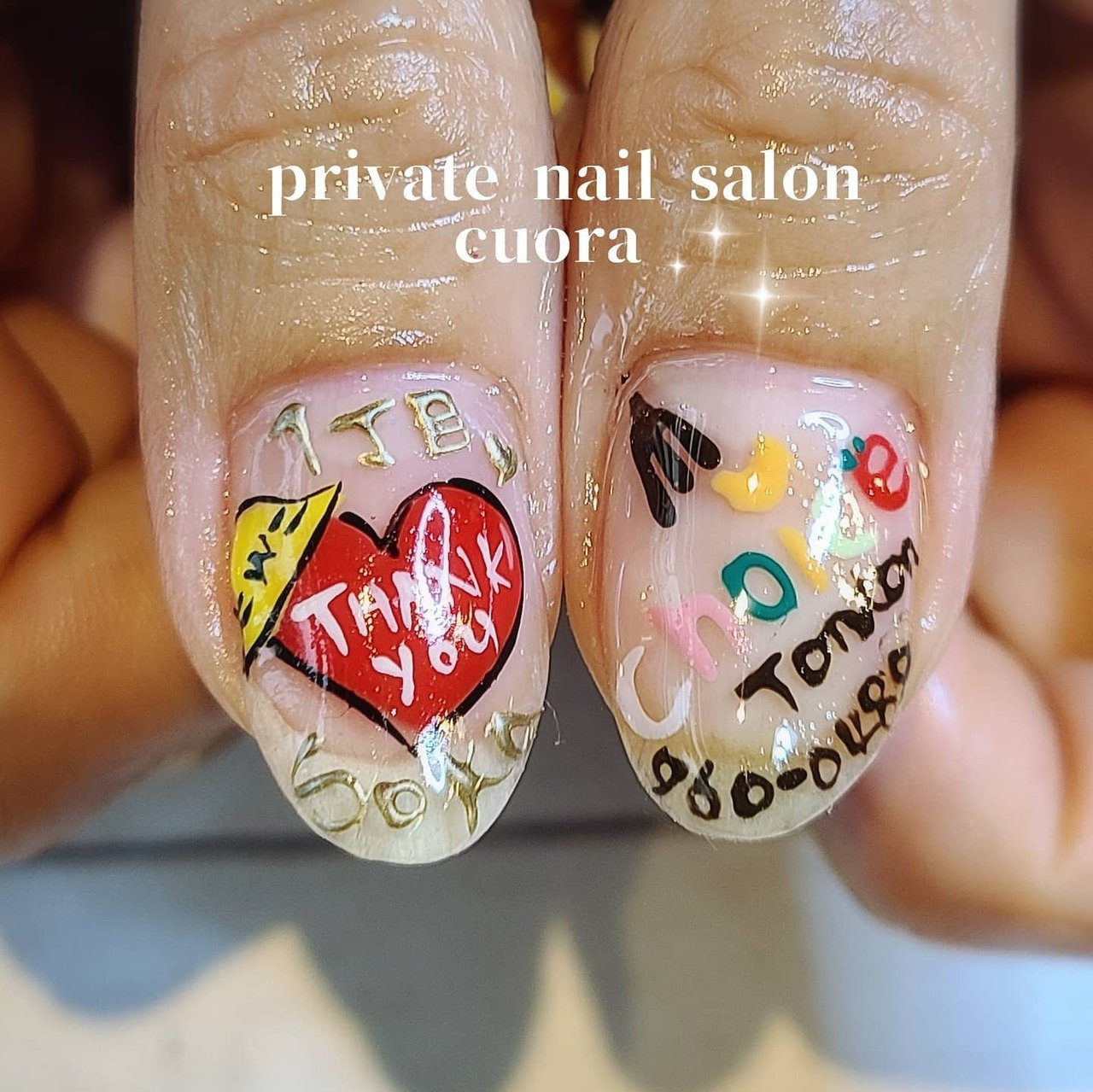 夏 オフィス パーティー ハンド トロピカル Cuora のネイルデザイン No ネイルブック