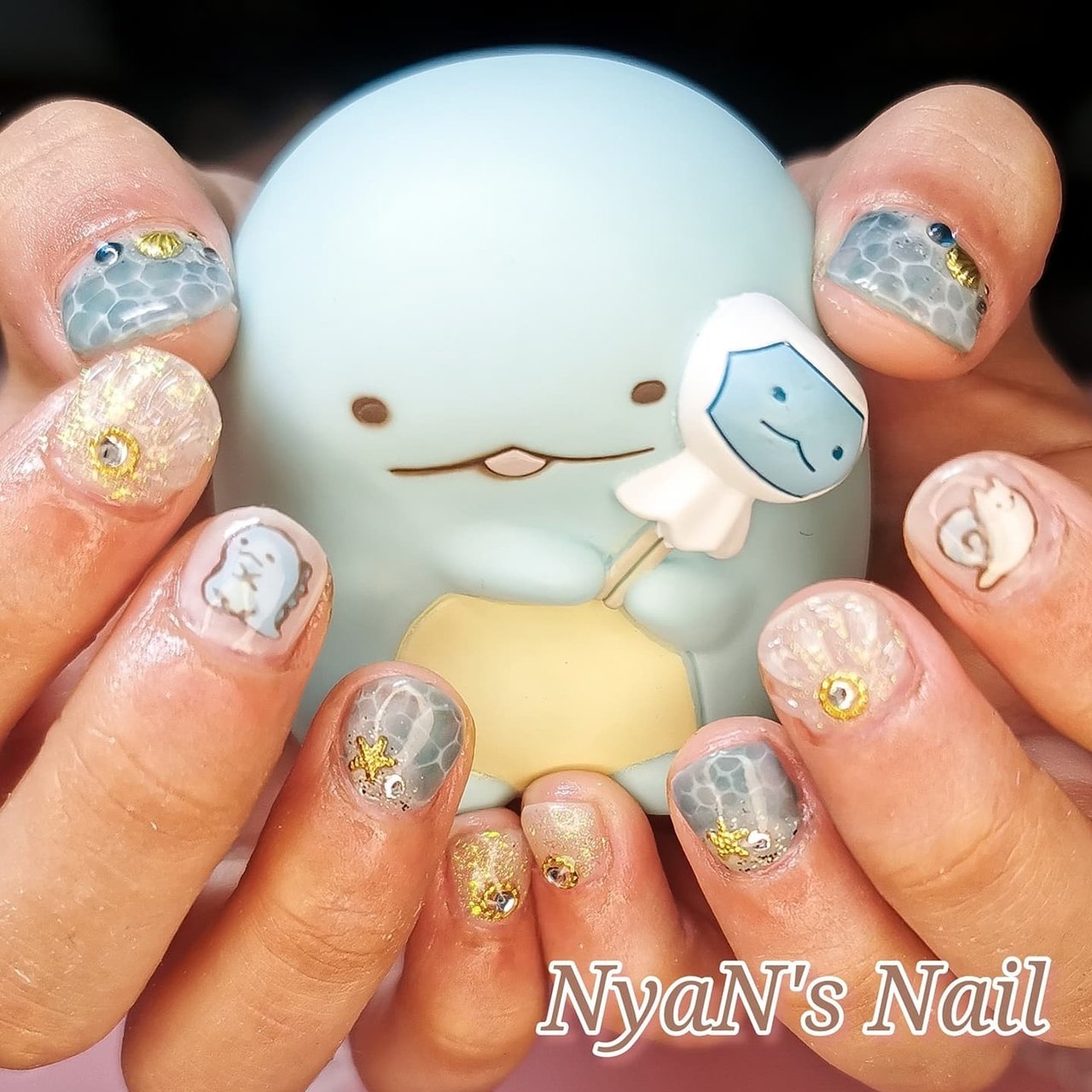 夏 海 リゾート 女子会 ハンド Nyan S Nailのネイルデザイン No ネイルブック