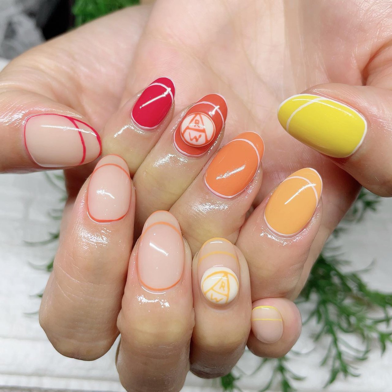 春 夏 オールシーズン ハンド フレンチ ネイルサロン ナシノキのネイルデザイン No ネイルブック