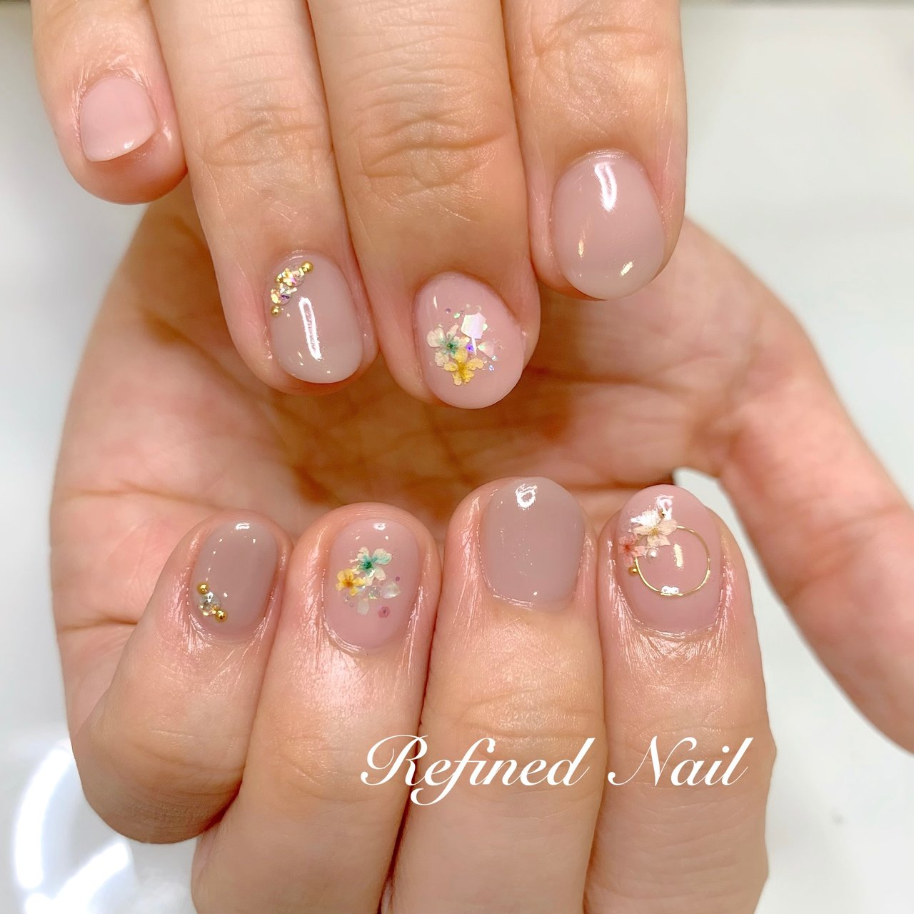 オールシーズン ブライダル Refined Nail リファインドネイルのネイルデザイン No ネイルブック