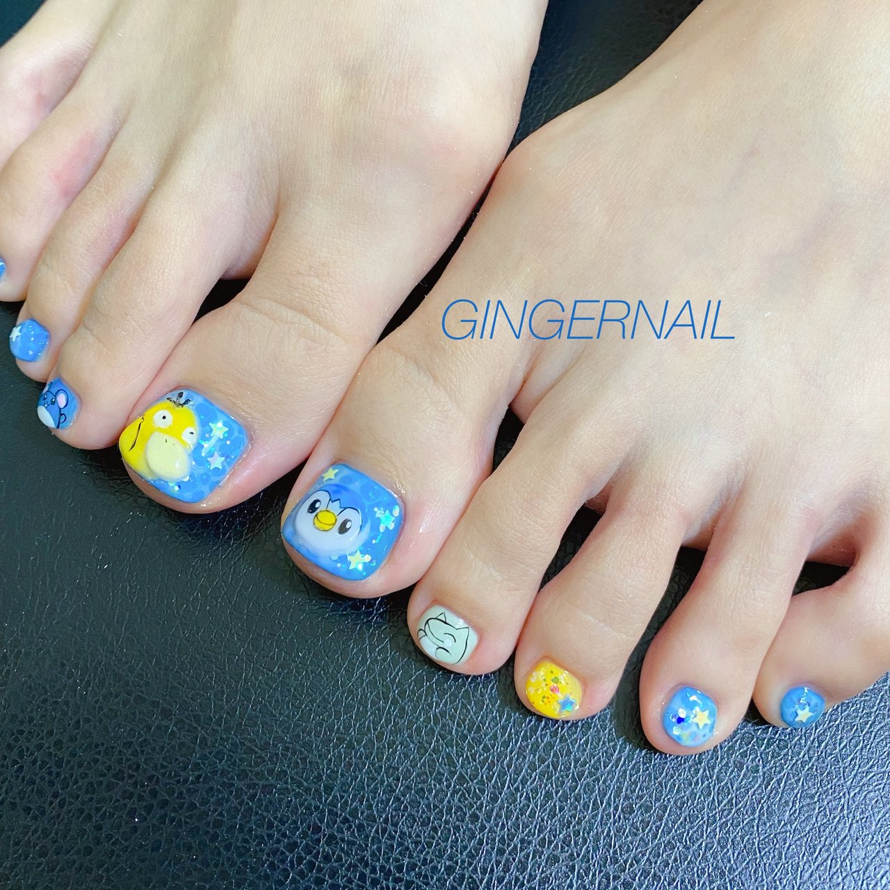 夏 海 リゾート 浴衣 ハンド Ginger Nail 代々木 ジンジャーネイルのネイルデザイン No ネイルブック