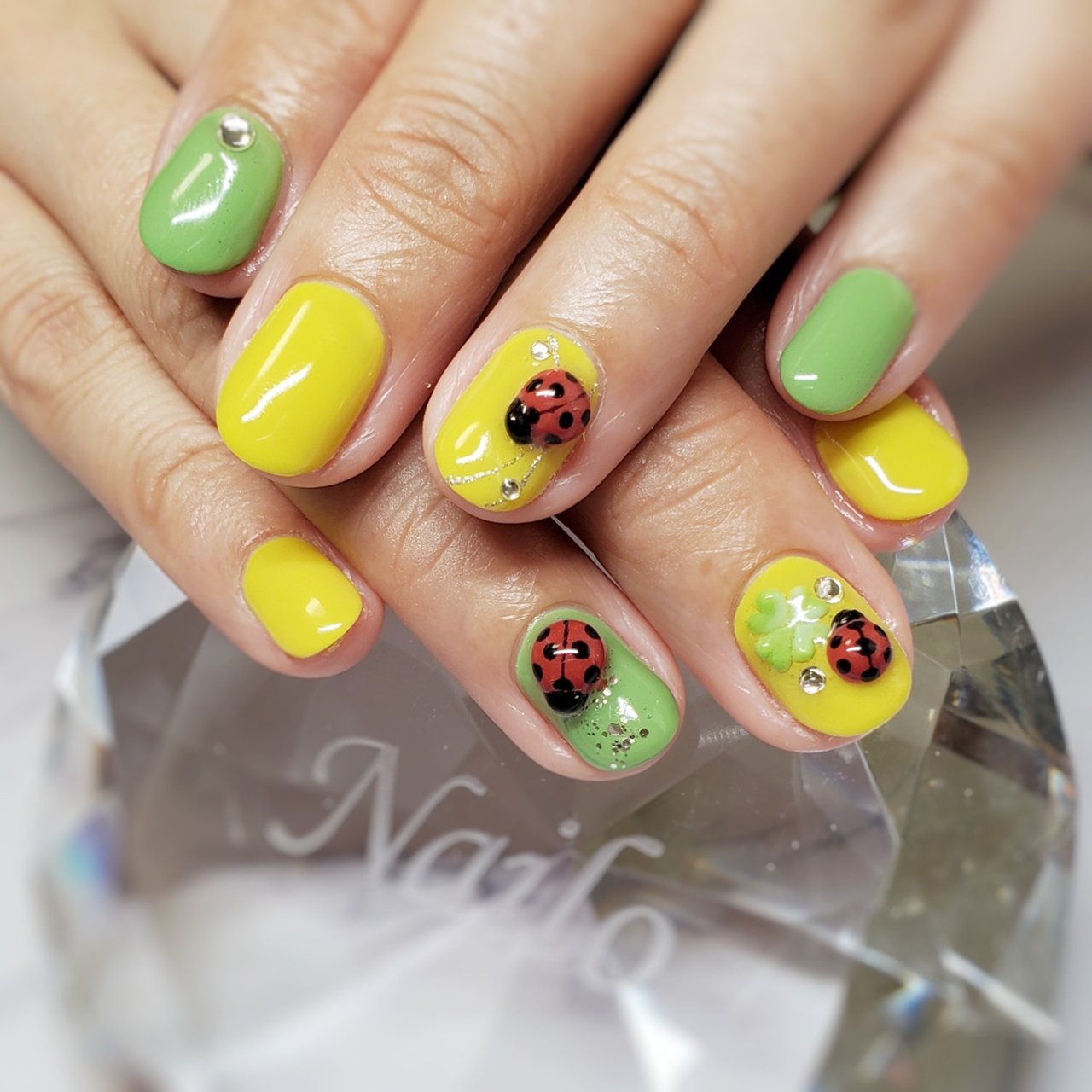 春 夏 女子会 ワンカラー 3d Nailsalon Nailoのネイルデザイン No ネイルブック