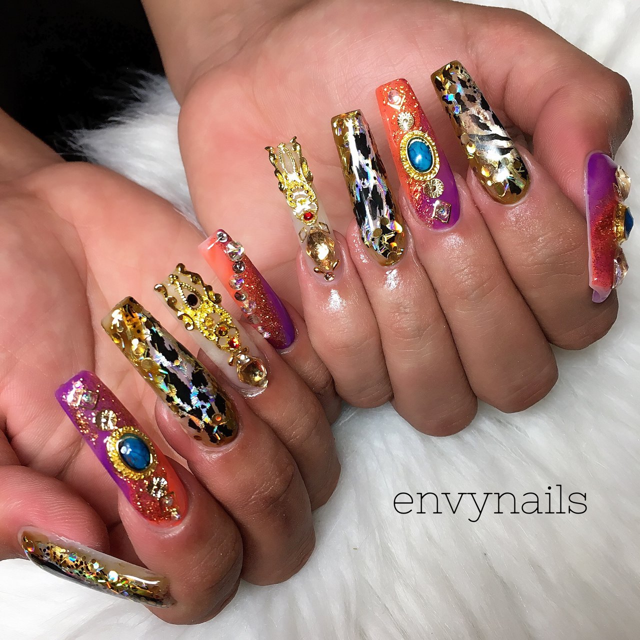 夏 オールシーズン パーティー デート ハンド Envynailsのネイルデザイン No ネイルブック