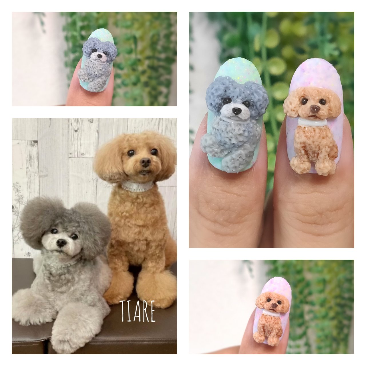ハンド 痛ネイル キャラクター 3d Tiare Akkoのネイルデザイン No ネイルブック