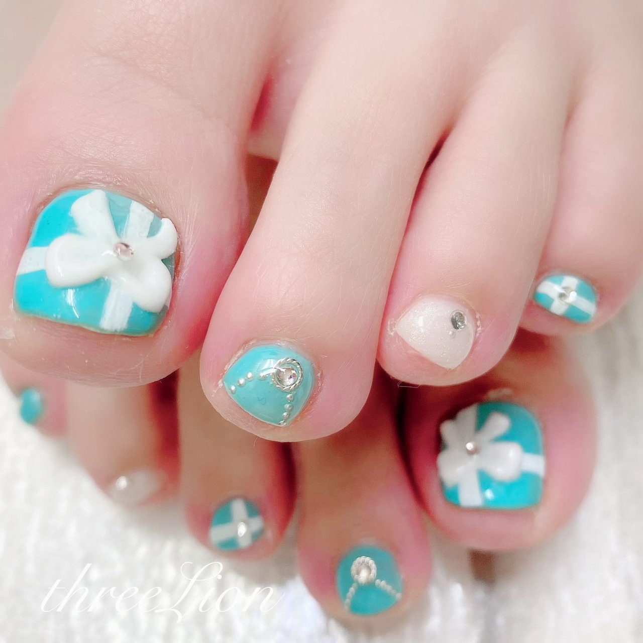 旅行 海 リゾート ブライダル フット Threelion ネイル アイラッシュ 庄所本店 のネイルデザイン No ネイルブック