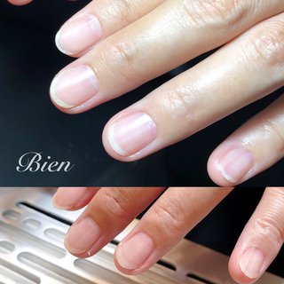 甘皮処理のネイルデザイン ネイルブック