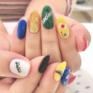 オリンピックのネイルデザイン ネイルブック