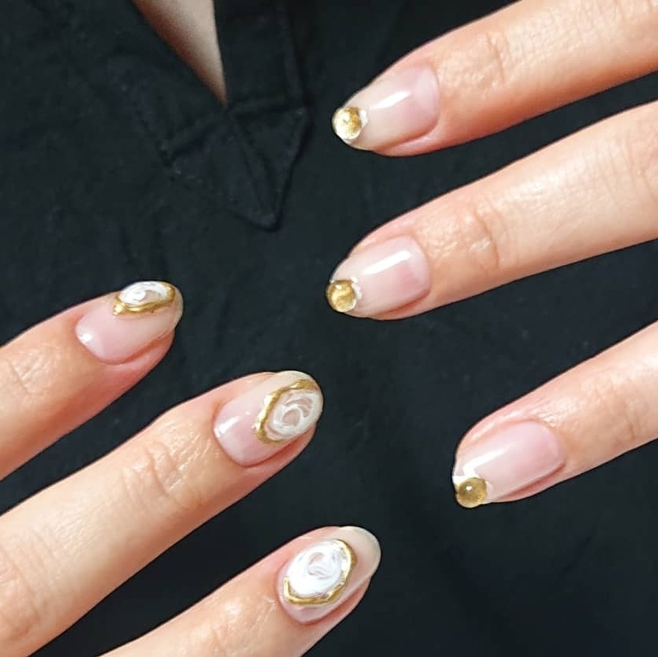 春 夏 オールシーズン 女子会 ハンド Link Nailのネイルデザイン No ネイルブック