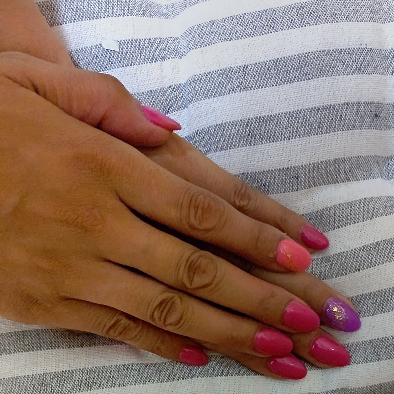 夏 リゾート ライブ ハンド シンプル くりみほのネイルデザイン No ネイルブック