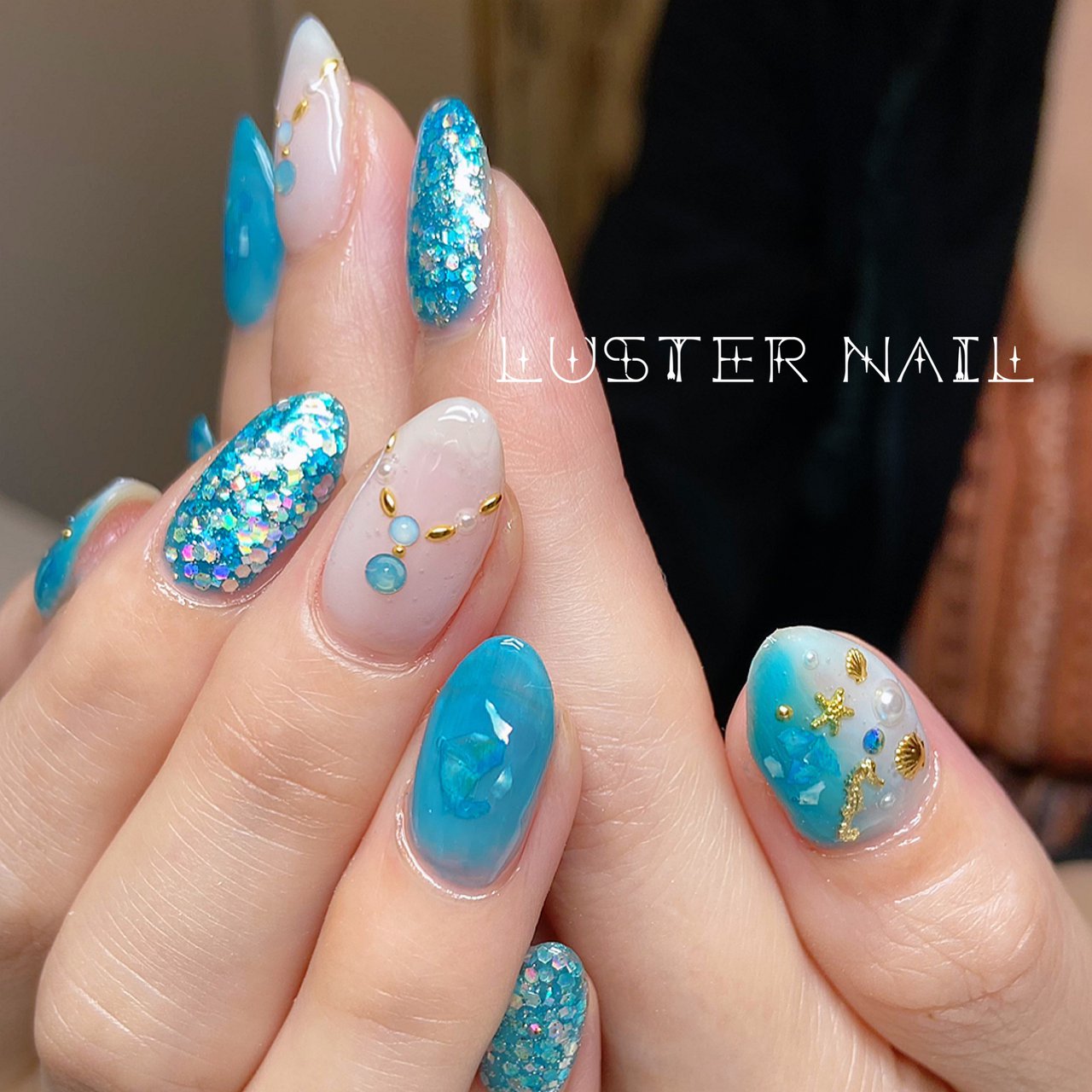 夏 海 リゾート 女子会 ハンド Lusternailのネイルデザイン No ネイルブック