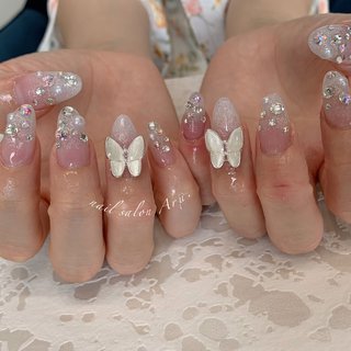 ホワイト 白 スカルプのネイルデザイン ネイルブック