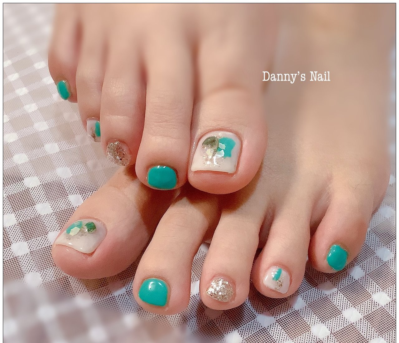 夏 海 リゾート オフィス フット Danny S Nail ダニーズネイルのネイルデザイン No ネイルブック