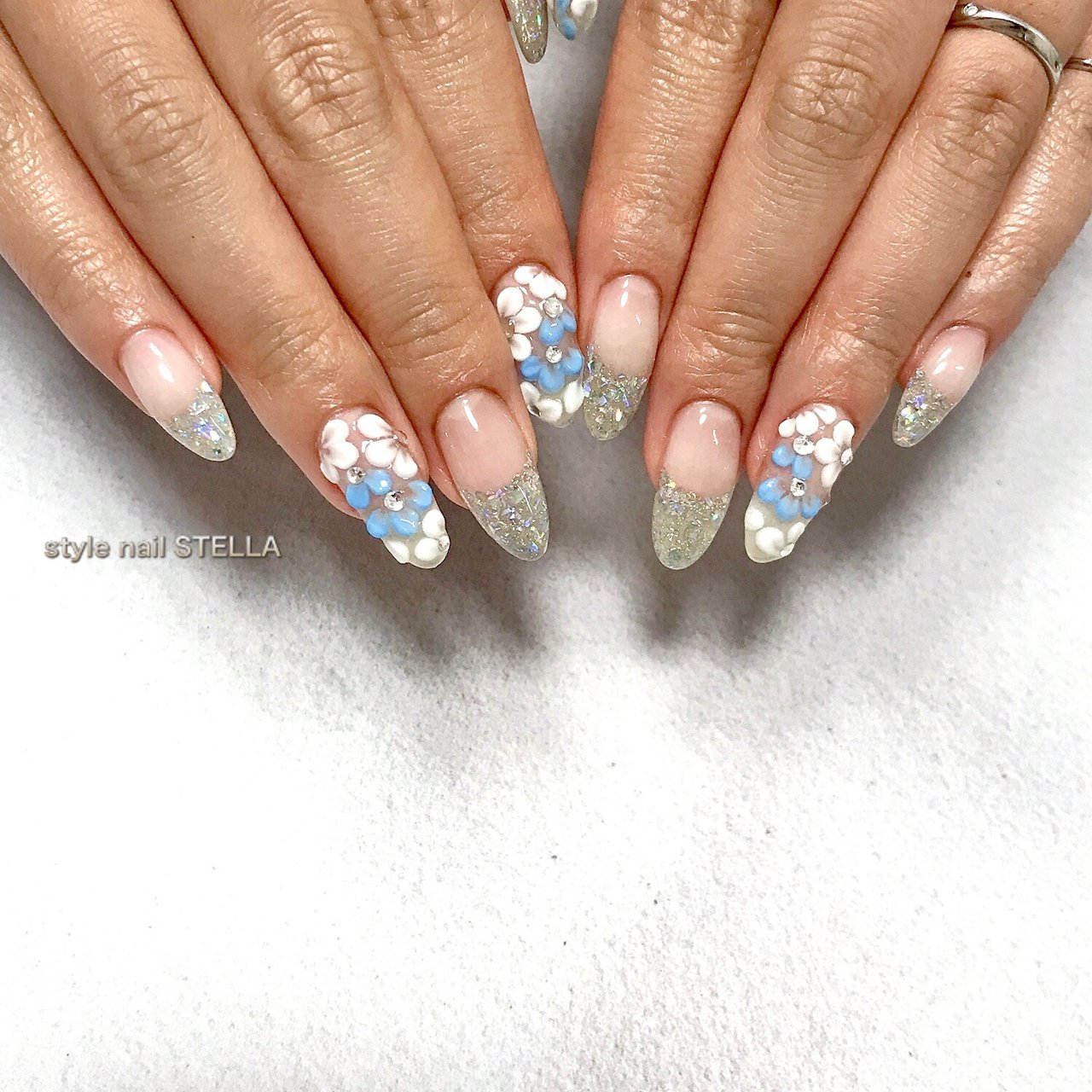 春 夏 オールシーズン ハンド フレンチ Style Nail Stellaのネイルデザイン No ネイルブック