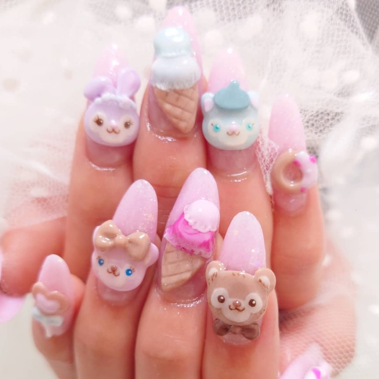 夏/旅行/ライブ/女子会/ハンド - いろはねいる asakiのネイルデザイン