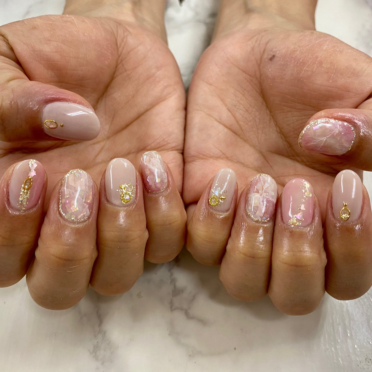 夏 秋 リゾート パーティー ハンド Bravery Rose ブレイブリーローズのネイルデザイン No ネイルブック