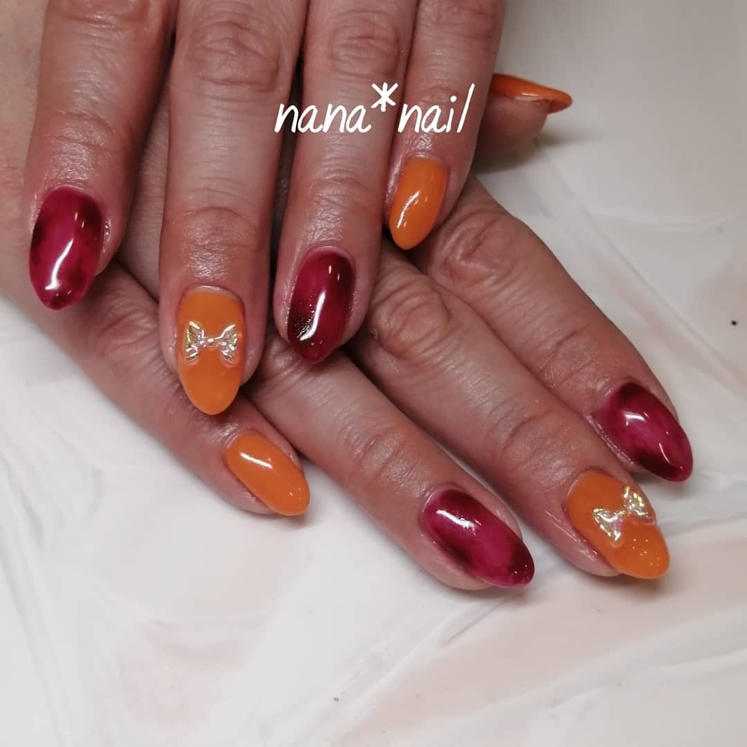 夏 海 女子会 ハンド べっ甲 Nana Nailのネイルデザイン No ネイルブック