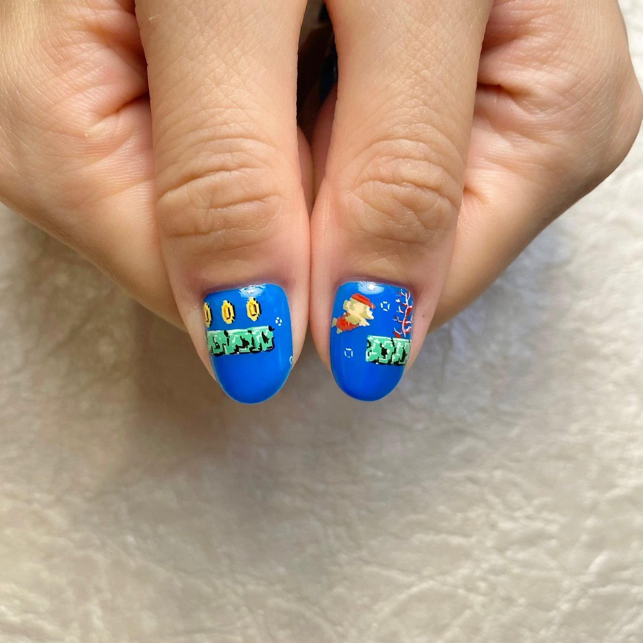 オールシーズン ハンド 痛ネイル キャラクター ミディアム ｍｉｍｉｔ ｎａｉｌのネイルデザイン No ネイルブック