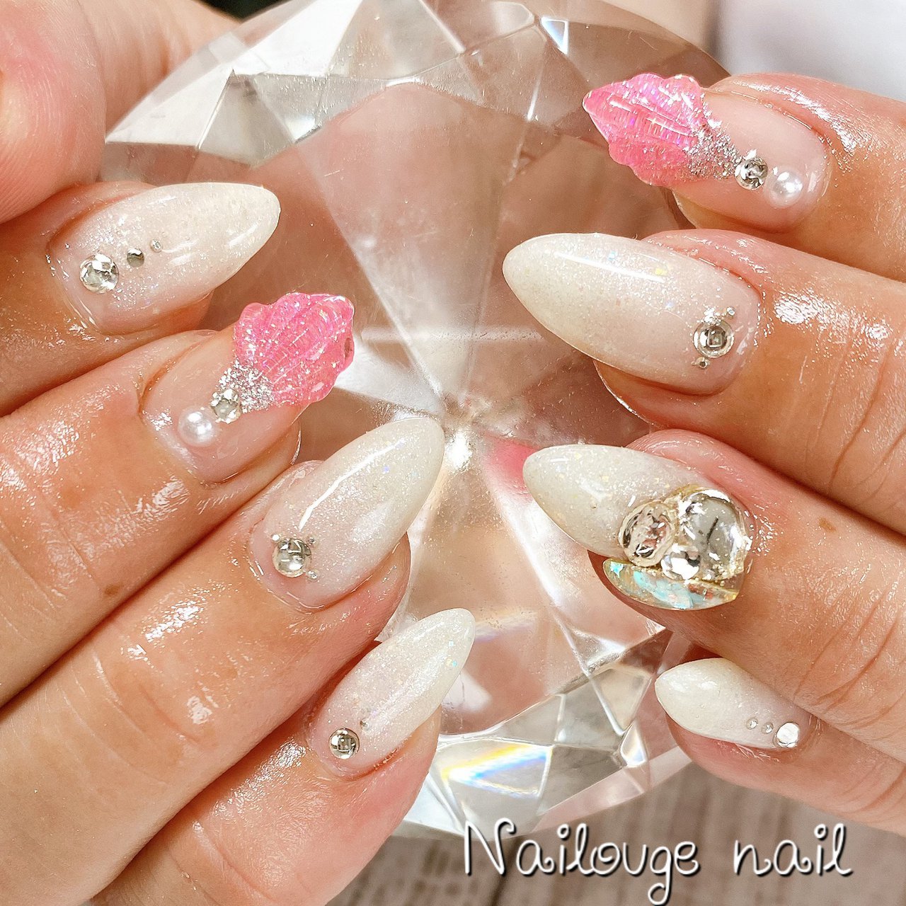 夏 海 リゾート デート ハンド Nailsalon Nailougeのネイルデザイン No ネイルブック