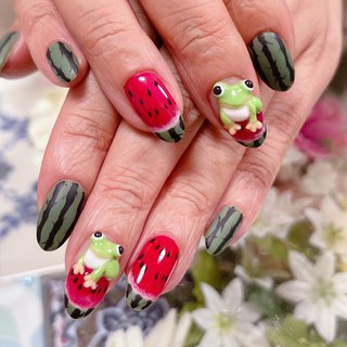 カエルネイルのネイルデザイン ネイルブック