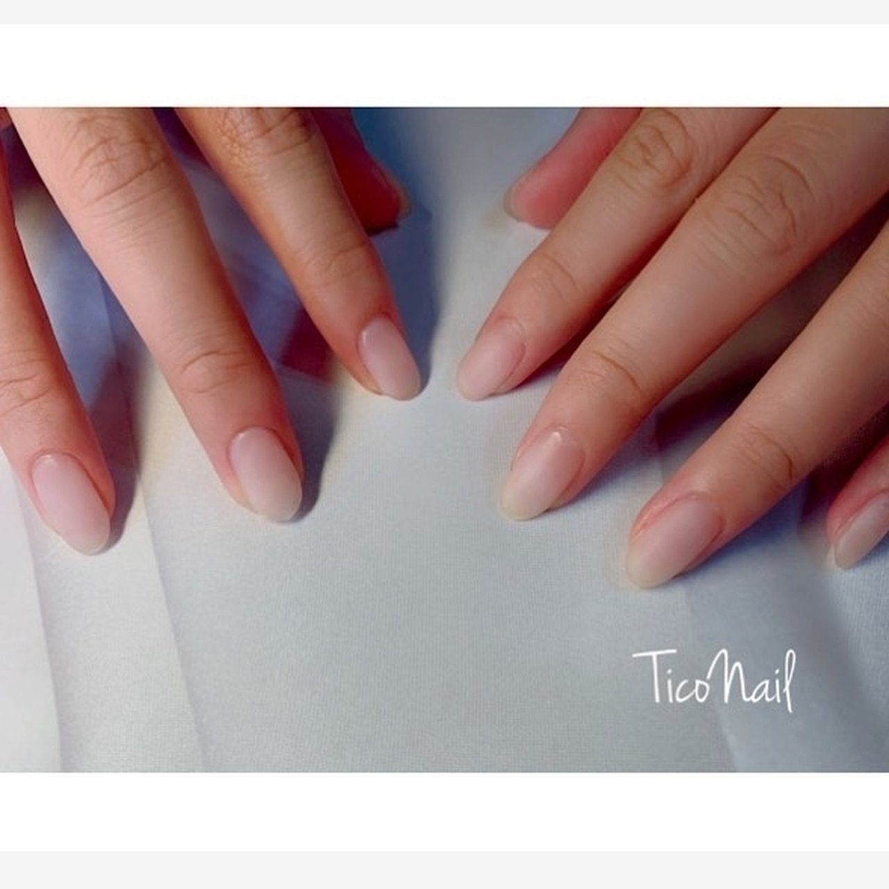 オールシーズン オフィス ハンド シンプル ワンカラー Ticonailのネイルデザイン No ネイルブック